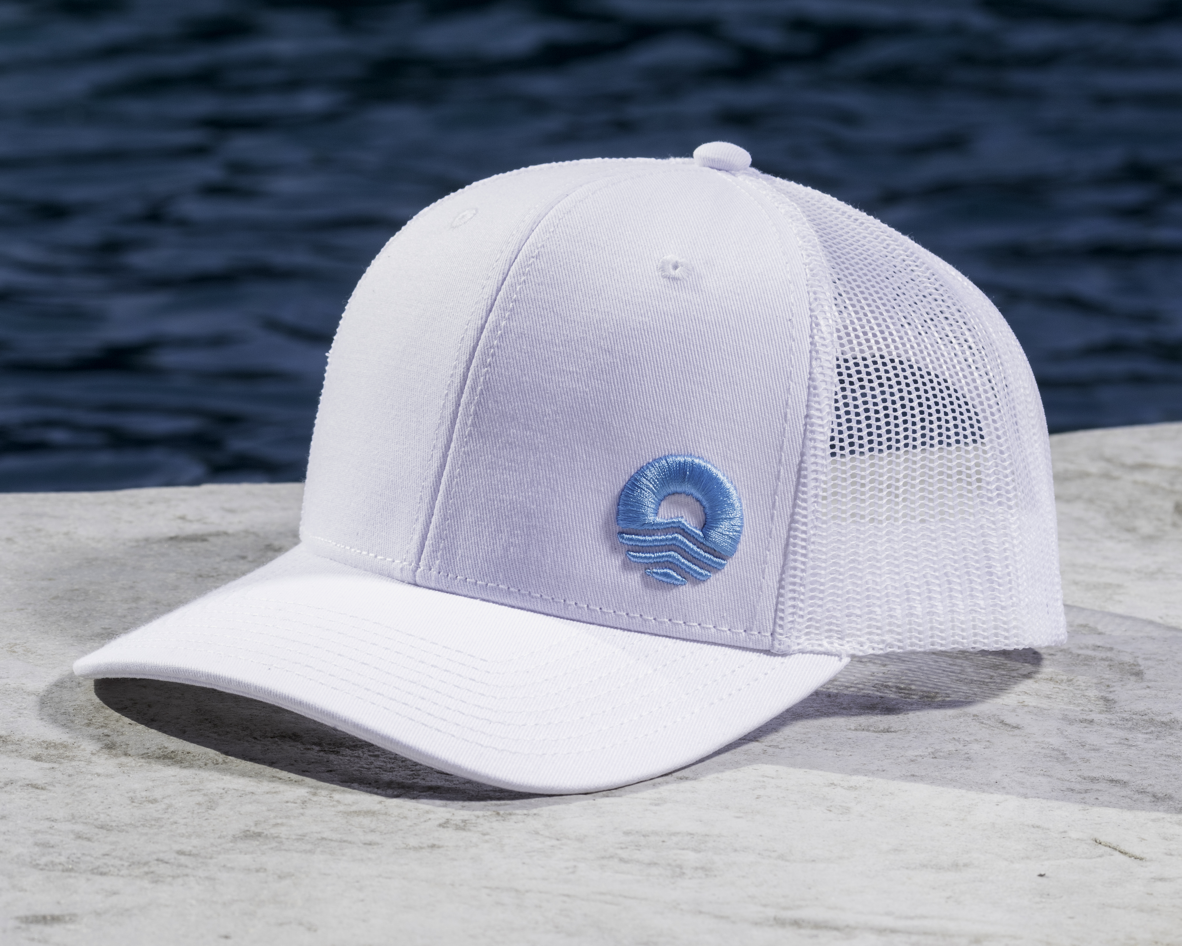 Island Culture Classic White Snapback Hat
